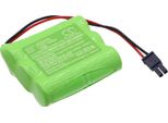 Techtek Batteria Compatibile Con [Cobra] 5370, 5370 Alarm Sounder, 6422, 6422 Alarm Sounder Sostituisce GP60AAH6YMX