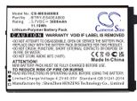Techtek Batteria Compatibile Con [Symbol] ES400, ES405 Sostituisce 82-118523-01, Per 82-118523-011, Per BTRY-ES40EAB00