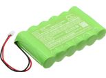 Techtek Batteria Compatibile Con [Scantronic] I-On Compact Sostituisce BAT01