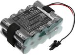 Techtek Batteria Compatibile Con [Laerdal] LCSU4 Compact Suction Unit Sostituisce 886113, Per B11651