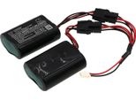 Techtek Batteria Compatibile Con [Dsc] Burg Siren, PG9901, Siren PG9901, Siren PG9911, Siren Res Fire, Per [Tyco] Burg Siren, PG9901, Wireless Indoor