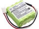 Techtek Batteria Compatibile Con [Morita] Dentaport Root Zx, Dentaport Zx, DP-ZX Ii Sostituisce 6905-006, Per 91AAALH8YMXZ, Per 91AALH8YMXZ