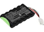 Techtek Batteria Compatibile Con [Imex] APM/APM2, Nicolet Vascular, Summit Doppler, Versalab Vascular Doppler, Viasys Sostituisce 6196, Per B11616, P