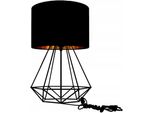 Lampada Moderna Da Scrivania Lampada Da Tavolo Lampada Da Comodino Lampada Da Tavolo Nero-Oro Della Serie N230 (N230-N1-SG)