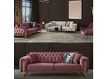 Divano Chesterfield Di Design Lussuoso 2X Divani Imbottiti Mobili Per Il Soggiorno