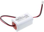 Techtek Batteria Compatibile Con [Lumapro] 6CGL9, 6CGN0, 6CGN5, 6CGN6, 6CGN7, 6CGN8, Led Exit Signs, Nora Lighting NEB-NICAD2 Sostituisce 48H466, Per
