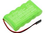 Techtek Batteria Compatibile Con [Futaba] Transmitter 10J, Transmitter 14SG, Transmitter 4PKS, Transmitter 4PL, Transmitter 6J, Transmitter 8J Sostit