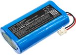 Techtek Batteria Compatibile Con [Fusion] Easysplicer Infralan Splicer Hs 15C, Infralan Splicer Hs 15O, Splicer Easy Splicer Mk2 Sostituisce RR201021