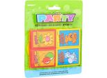 Unique Party - Gioco Di Carte 4-Pack SG32929 (Taglia Unica) (Colorato)
