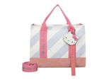 Fritzi Aus PreußEn Borsa A Tracolla Borsa A Tracolla Canvas Stripe Hello Kitty Tote Bag Ice Blue Celeste