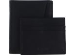Esquire Pelle Portafoglio Rfid Wallet Black Nero