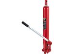 Vevor Sollevatore Idraulico A Braccio Lungo, Portata 3 Tonnellate/6600 Libbre, Con Pompa A Pistone Singolo E Base A Clevis, Sollevatore Manuale Per Piattaforme Aeree Con Maniglia, Per Gru Da Garage/Negozio, Sollevatore Per Motori, Rosso