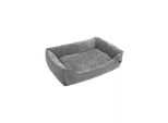 In And Outdoormatch Cuscino Per Cani Xl Abdiel - Grigio - Letto Per Cani 100X27X75Cm - Lavabile - Morbido - Cuscino Ortopedico Per Cani