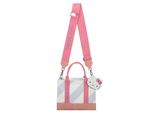 Fritzi Aus PreußEn Borsa A Tracolla Borsetta Izzy09 Canvas Stripe Hello Kitty Shopper Ice Blue Multicolore