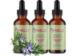 Olio Di Rosmarino Per Capelli Olio Per La Cura Dei Capelli Crescita Del Cuoio Capelluto Di Mielle, 3X 59Ml