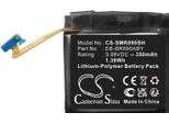Techtek Batteria Compatibile Con [Samsung] Galaxy Watch4 Classic 46Mm, SM-R870, SM-R870NZ, SM-R870NZKAXAA, SM-R870NZKCXAA, SM-R870NZSAXAA, SM-R870NZS