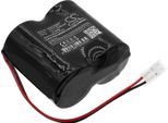 Techtek Batteria Compatibile Con [Eaton] 760ES Alarm, Scantronic 760SB Sostituisce SDR-R-BAT1