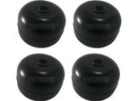 4X Ruote Di Supporto Per Tosaerba 102 122CM Honda Iseki Johndeere Sabo Twincut Stiga