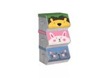 In And Outdoorcassetta Portaoggetti Gia - Armadio Portaoggetti - Per Bambini - Armadio Portagiochi - Libreria - Scaffale - Camera Dei Bambini E Dei Giochi - Tessuto