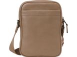 Marc O'polo Pelle Borsa A Tracolla Lukki Crossbody Bag Burnt Ash Grigio Talpa