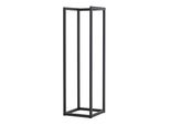 In And Outdoormatch Porta Legna Baily - Deposito Legna 35X35X120 Cm Nero
