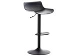 In And Outdoorsgabello Da Bar Amity Mack - Nero - Design Moderno - Altezza Regolabile - Poggiapiedi - Per Cucina E Bar - Seduta In Plastica