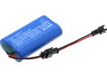 Techtek Batteria Compatibile Con [Gama Sonic] 97K012, GS-103, GS-104, GS-109F-B, GS-109S-B, GS-94, GS-94B, GS-97F-GE, GS-97N Sostituisce GS32V30