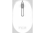 Inca IWM-241RB Inca Maus IWM-241RB 1200 Dpi,Candy Design 3D Weiß, 2,4Ghz