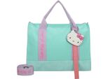 Fritzi Aus PreußEn Borsa A Tracolla Borsa A Tracolla Canvas Hello Kitty Tote Bag Pool Cat Turchese