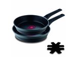 Set Di Padelle Masterpro Reeco Mp In Alluminio Nero (2 Pezzi)