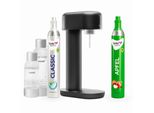 Offerta Speciale: Macchina Per Acqua Frizzante Ruby (Nera) + Bombola CO2 Apple