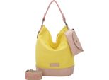 Fritzi Aus PreußEn Borsa A Tracolla Canvas Izzy07 Olga Hobo Bag Sun Giallo