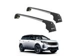 Tetto Turtle AIR-2 , Argento Peugeot 5008 T87 2017 - 2024 (Suv)