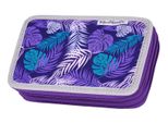 Mcneill Astuccio Per Matite Pencil Case With Three Compartments Dschungel Porpora