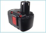 Techtek Batteria Compatibile Con [Bosch] 11524, 125-24, 12524, 12524-03, 13624, 13624-2G, 1645, 1645-24, 1645B-24, 1645K-24, 1660, 1660K-24, 3452, 39