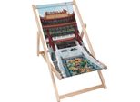 Sdraio Dreamroots Pieghevole In Legno Fino A 130 Kg, Sdraio Pieghevole Con Regolazione Dell'inclinazione Dello Schienale In 3 Fasi, Chinese Building