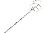 Aqbau® Agitatore Per Malta Asta Di Agitazione Cestello Di Agitazione Miscelatore Per Malta Paletta Di Agitazione Agitatore Per Gesso (440X80 Mm)