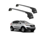 Tetto Turtle AIR-2 , Argento Kia Sportage Sl 2010 - 2015 (Suv)