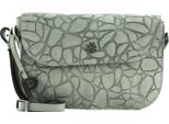 Picard Pelle Borsa A Tracolla Borsa Da Sera Clams Crossbody Bag Shark Grigio Chiaro