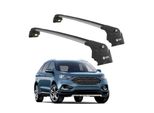 Tetto Turtle AIR-2 , Argento Ford Edge Tutti 2015 - 2024 (Suv)