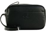 Lacoste Pelle Borsa A Tracolla City Court Crossover Bag Noir Nero