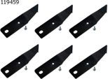 6X 10,3 Cm Lama Per Tosaerba AL-KO Robolinho Efco Brill Oleo Mac Solo 119459