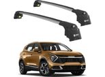 Tetto Turtle AIR-2 , Argento Kia Sportage NQ5 2022 2023 2024 (Suv)