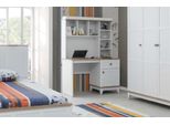 Scrivania In Legno Scaffali Scrivania Per Computer Legno Bianco Camera Dei Bambini