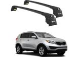 Tetto Turtle AIR-2 , Nero Kia Sportage Sl 2010 - 2015 (Suv)