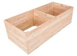 Rojaplast Premium Letto Da Giardino Rialzato In Legno 160 X 70 X 50 Cm Legno Di Larice 9215