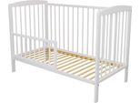 Cancelletto Di Sicurezza Need Sleep Per Bambini In Legno Massiccio, Protezione Per Letto Per Bambini, 70 X 31 Cm, Protezione Per Letto Per Bambini E Neonati, Bianco