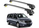 Turtle Portapacchi AIR-1 MERCEDES-BENZ Vito W447 2015 - 2024 , Argento
