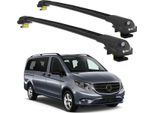 Turtle Portapacchi AIR-1 MERCEDES-BENZ Vito W447 2015 - 2024 , Nero
