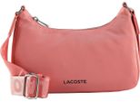 Lacoste Borsa A Tracolla Active Nylon Hobo Bag Tourmaline Rosa Salmone